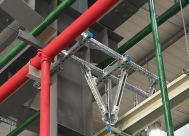 陇西该抗震支架的整体式支吊架结构协调性好